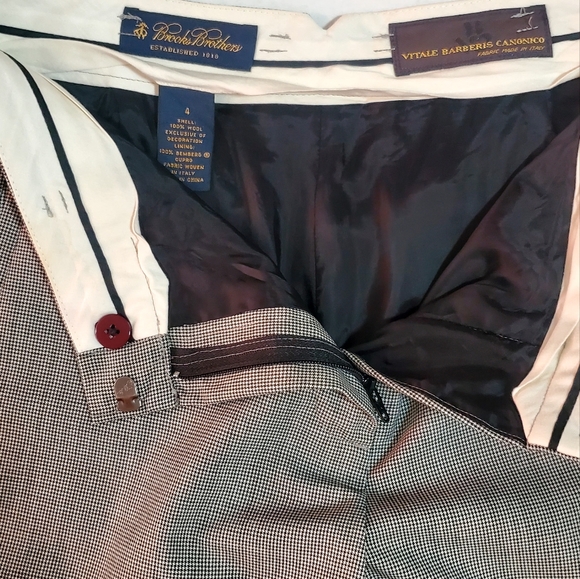Brooks Brothers Women's Dress Pants "Vitale Barberis Canonico" 100% Wool Size 4 - Picture 8 of 12